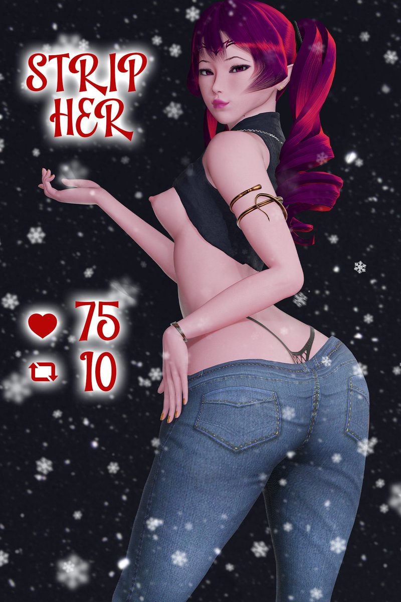 Maybe the pants are next. Still cold outside — not so much in here 😏

Give her ❤️75 &amp; 🔁10!