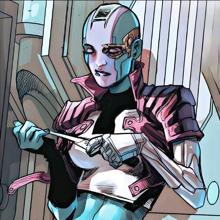 BlueCyborg_'s tweet image. ❛Tch.❜