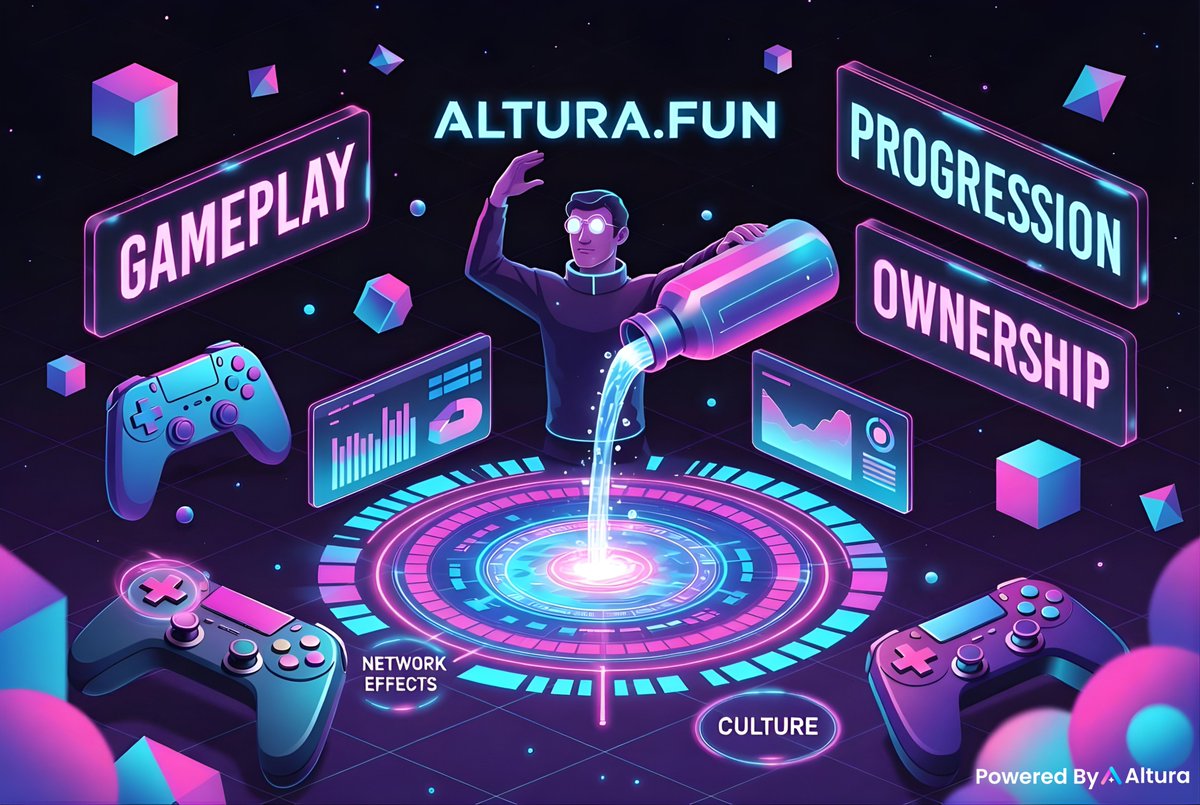 altura's tweet image. PumpFun proved virality.
AlturaFun adds gameplay, progression, ownership, network effects, and culture.

GaaT will be the breakout meta of 2026.