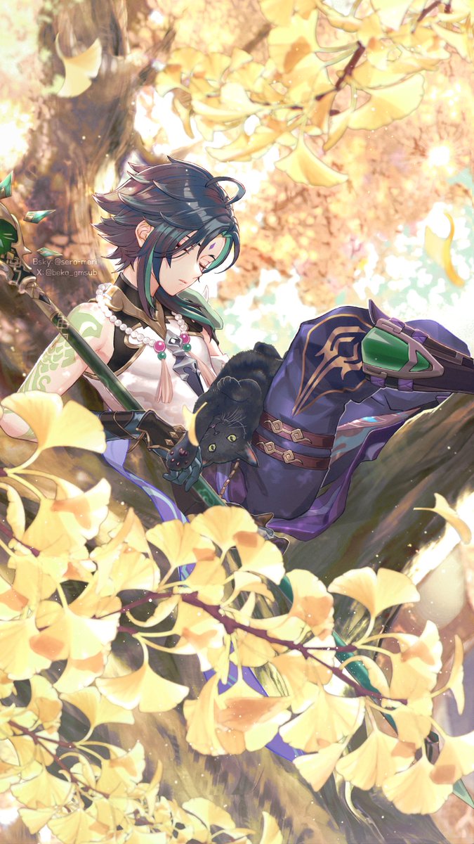 2025 おつかれさま☺️
#GenshinImpact #Xiao