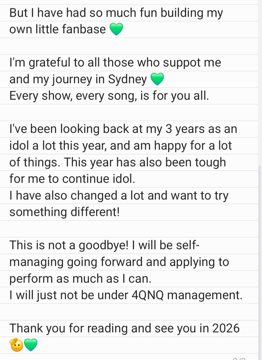 Wooly ウーリ🐸💚Solo Idol in Sydney tweet media