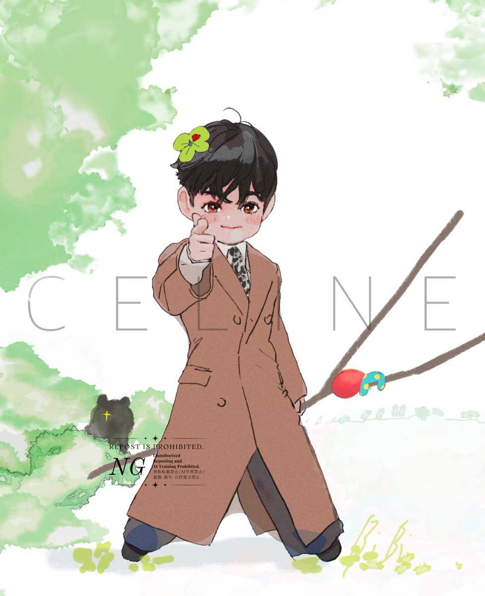 2025年に描いたテテちゃんデフォ編