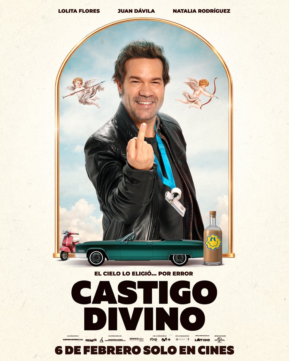 Universal_Spain's tweet photo. El cielo lo eligió... por error.
Juan Dávila protagoniza #CastigoDivino ¡6 de febrero exclusivamente en cines! https://t.co/FUZ8RRt825