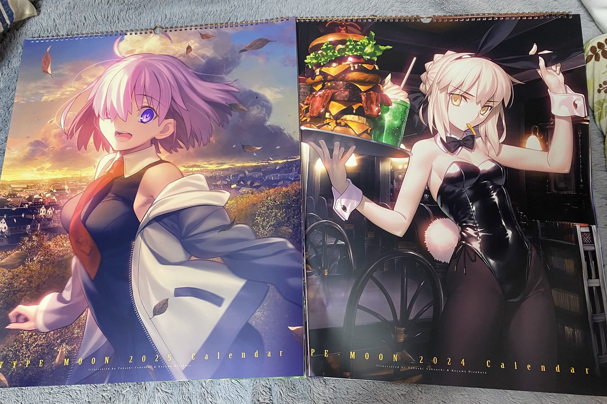 型月カレンダーにはこの2年素晴らしいデザインでお世話になったので