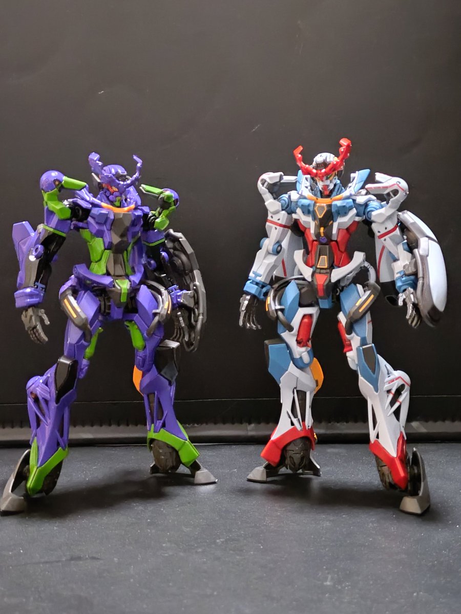 あ。様 今年いちばん作ってて楽しかった模型はこれ 映画観てからエヴァ風に