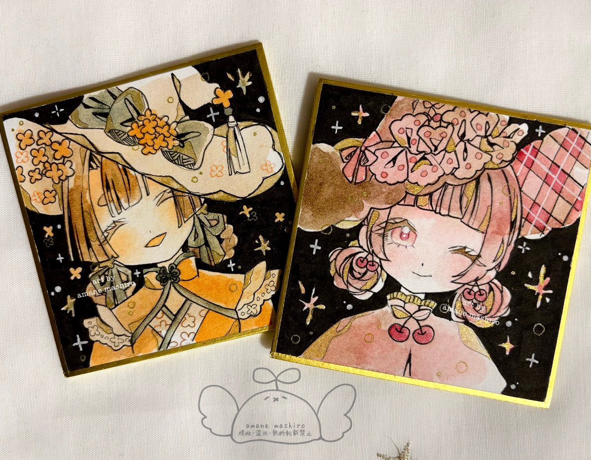 昨日の夜載せました〜✨