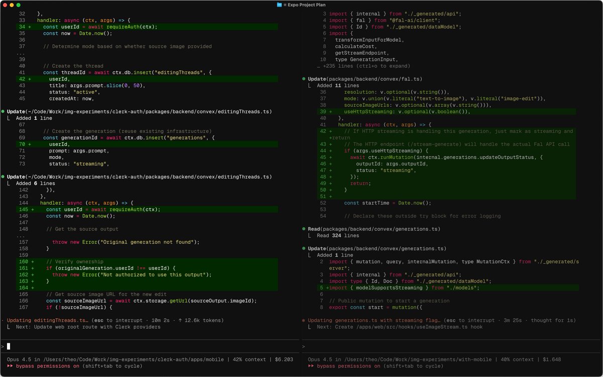 I have two yolo mode Claude Code instances running in parallel right ...