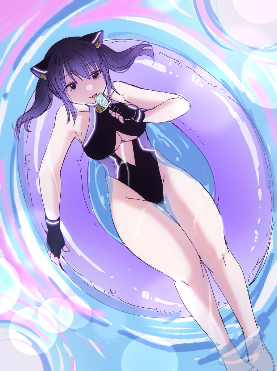 ナイトプール、変身、同人表紙、ハロウィン!マオくんづくしの1年でございました〜  #2025自分が選ぶ今年の4枚 