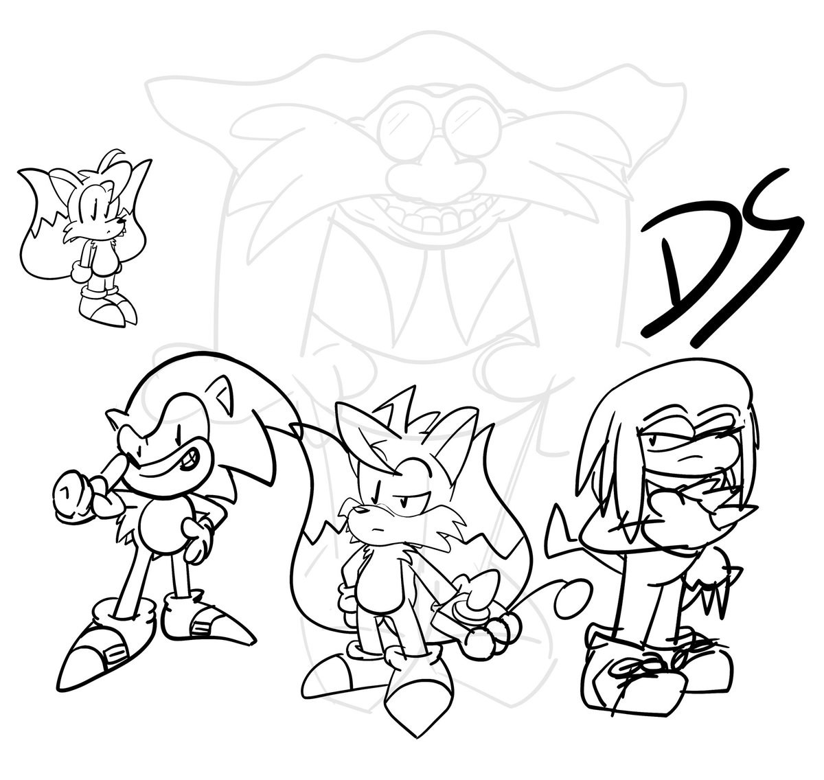 Sonic doodles