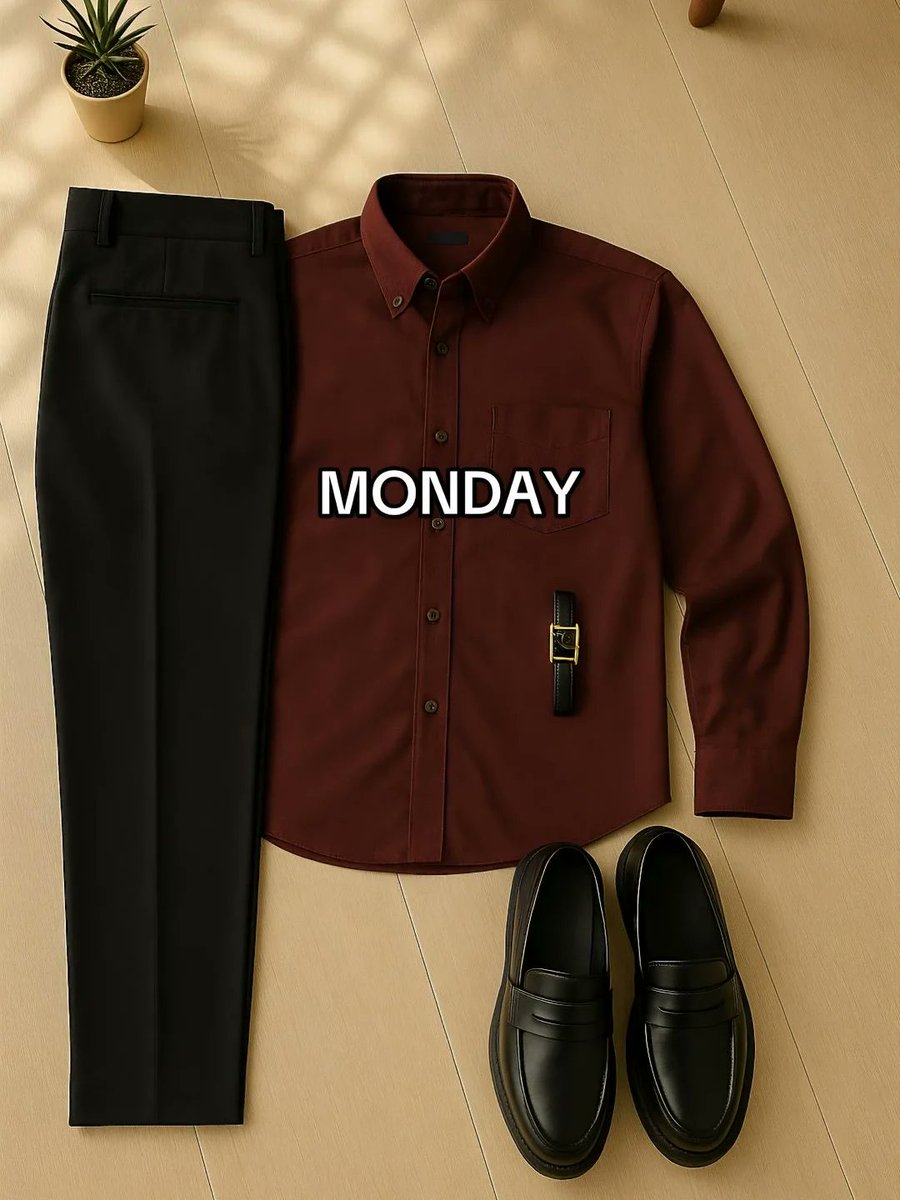 MenStyle_61's tweet image. Full Week Dressing Guide:

1.