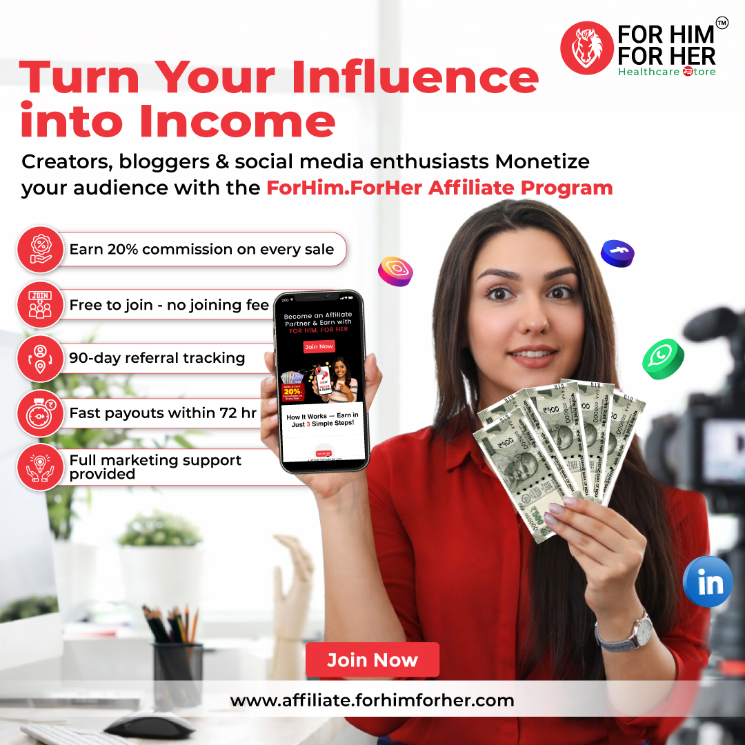 ForHimForHer_'s tweet photo. Earn extra income by promoting products you love 💼
Join the FOR HIM. FOR HER Affiliate Program
✔️ 20% commission
✔️ 90-day tracking
✔️ Payouts in 72 hrs
Sign up: https://t.co/E9kI2TdLPi
#AffiliateMarketing #SideHustle #EarnOnline #FORHIMFORHER https://t.co/lDXP7pjSNP