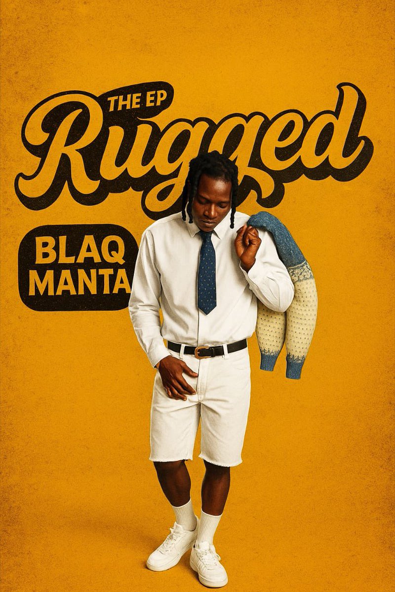 Richiemusicempi's tweet image. The wait is over. @blaqmanta1 #RichieMusicEmpire lead artiste, officially premieres his brand-new EP #Rugged, A powerful 5-track Afrobeat blend crafted with grit, melody, and raw emotion.
Rugged captures street energy, real-life stories and infectious rhythms

Stream Link In Bio