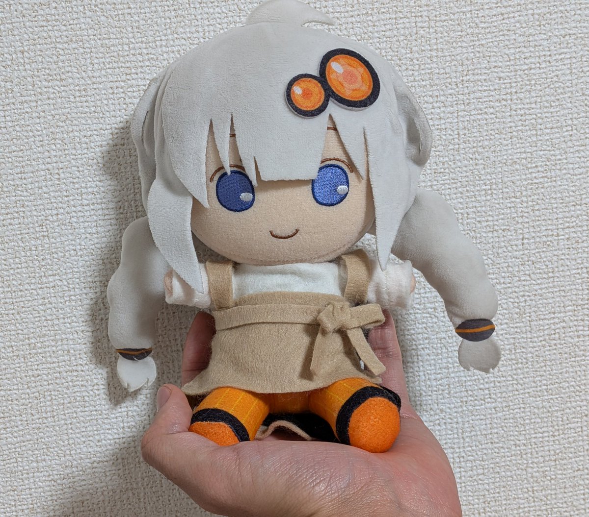 あかりちゃんぬい、手作りアイボス衣装でけた〜〜〜〜！！