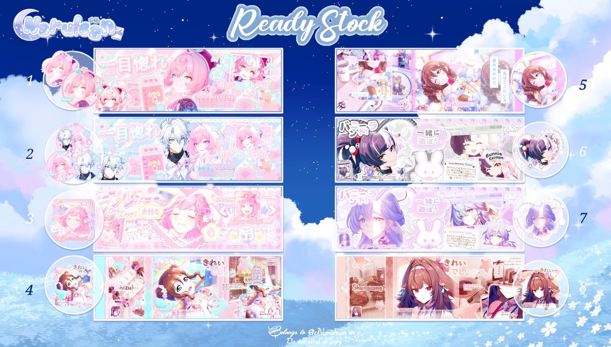 Narulean's tweet image. Help repost? Thanks☁

Haloo, Naru masi ada layout 2d ready stock ya🌷 Bisa sung jemput ke DM ajaa! Pricenya ada di ALT mentemenn. Yuk habisin(⁠.⁠⁠❛⁠⁠ᴗ⁠⁠❛⁠.⁠) Oiya take 2 bakal dapet diskon&amp;lt;3

#zonauang #zonaba