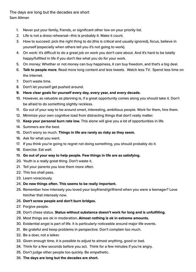 This is gold from Sam Altman.