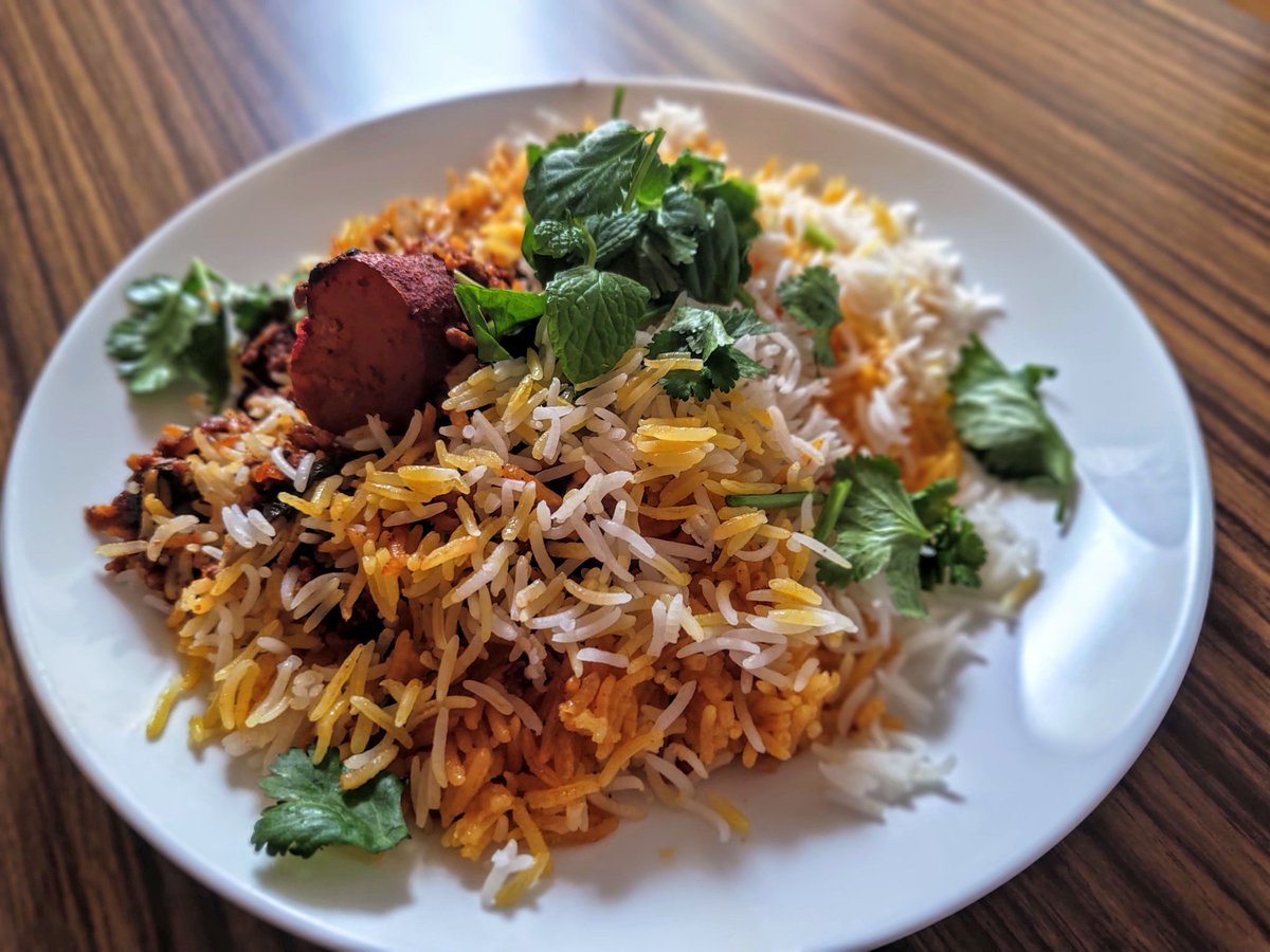 五郎島金時と豚粗挽きキーマのビリヤニ

マッチングよし