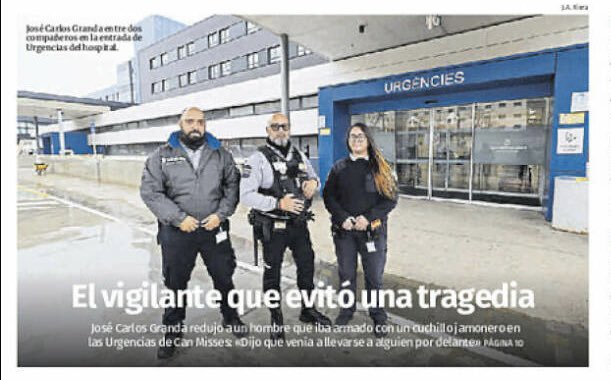 DavidDiezH's tweet image. Enhorabuena al vigilante de seguridad que evitó una tragedia con su actuación ejemplar.
Un gesto que demuestra el gran trabajo, la profesionalidad y la valentía de todo el colectivo de seguridad privada.
👏 Gracias por protegernos cada día, muchas veces en silencio.