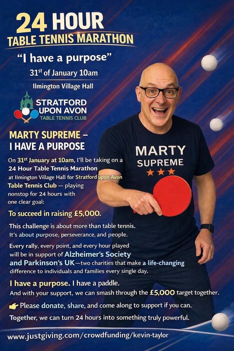 Stratford Upon Avon Table Tennis Club tweet media