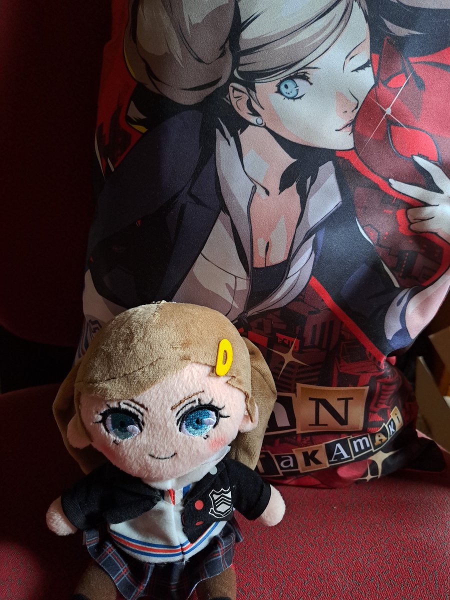 Finally,  Ann the plush toy arrived safely