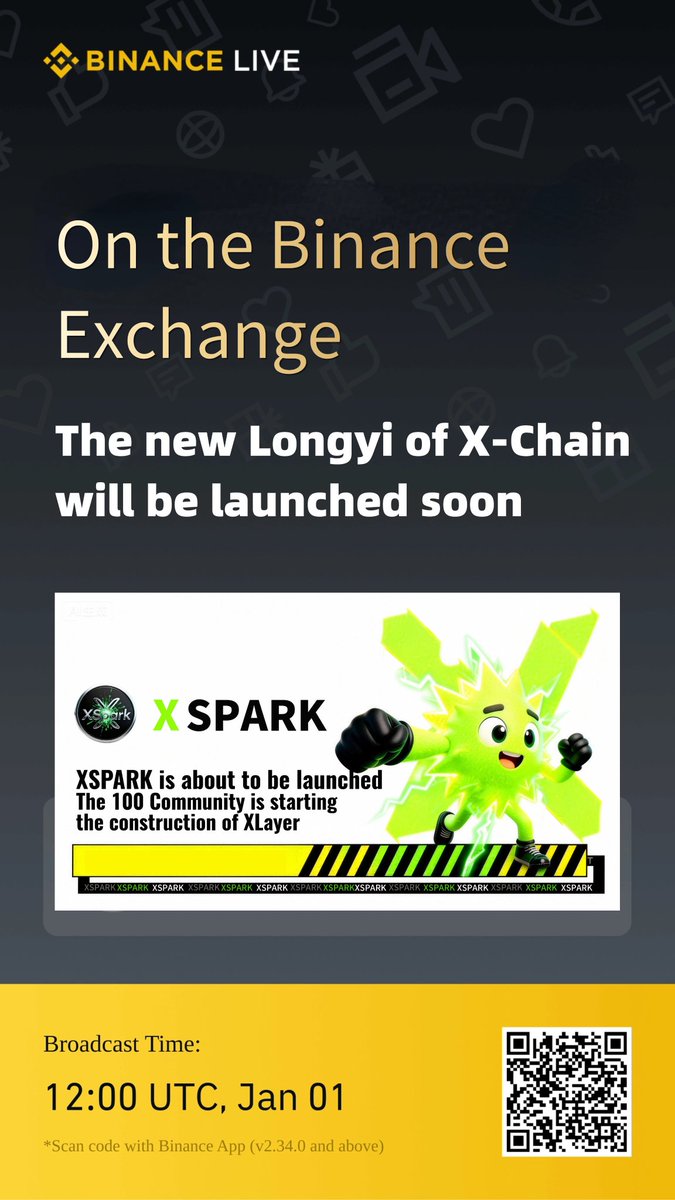 We will be hosting a live broadcast on Binance Exchange 
⏰️at 20:00 Beijing time (UTC+8) on January 1, 2026
✅to discuss the current changes in the blockchain landscape,
✅the future of MEME, and an introduction to the Xlayer on-chain ecosystem.