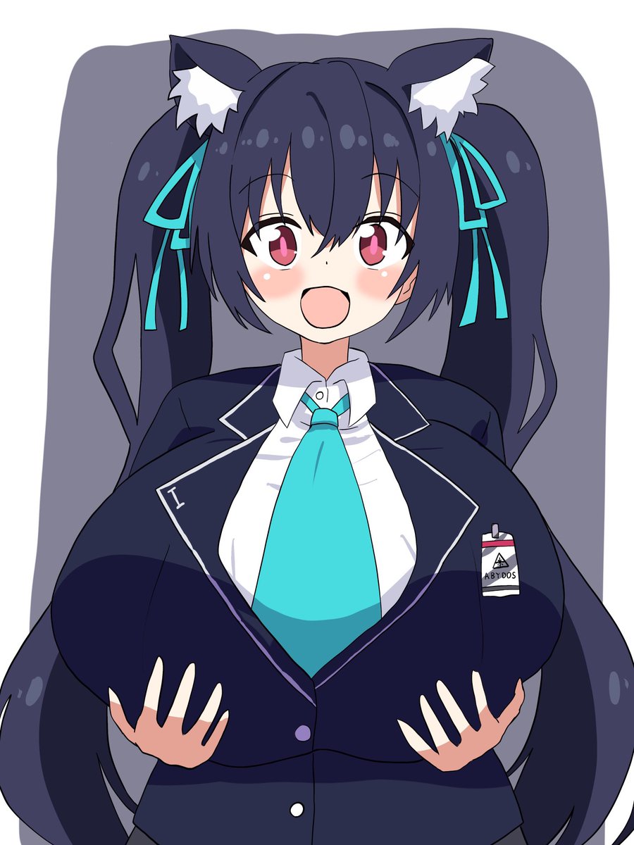 Skebで描きました でっかい黒見セリカ 