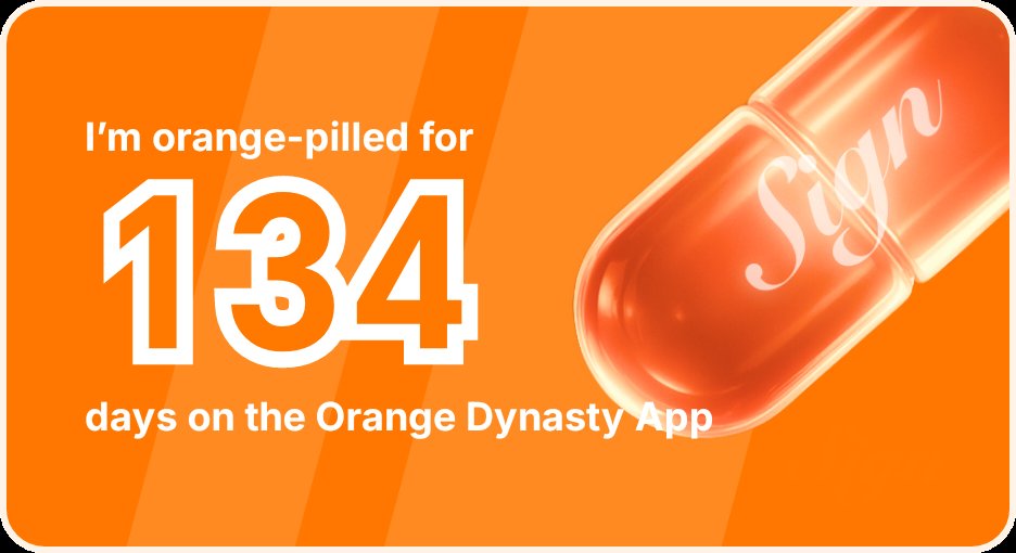 JosephMas_1's tweet photo. I've been Orange-Pilled and Seeing Signs for 134 days 👀🧡🐉.Join the app and be a better version of yourself!
https://t.co/6TAf2d48NY https://t.co/aMmSVtlAPK