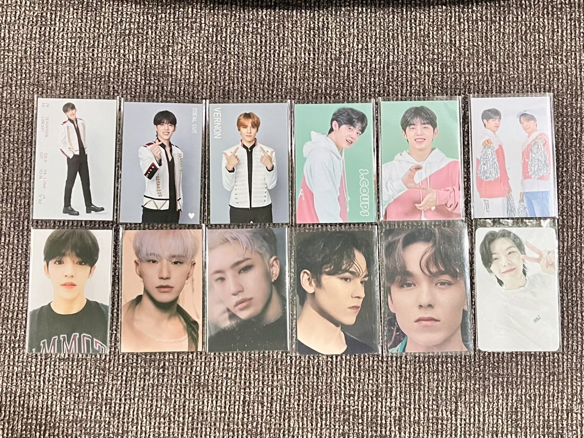 wonuuyu's tweet photo. WTS (want to sell)
Trading card Seventeen only 

💰10k (each)
💰25k (Bundle 3 pcs)

✅ Keep event shopee
✅ Good condi

https://t.co/CqFa5UnDyY https://t.co/IYZXcE80R0
