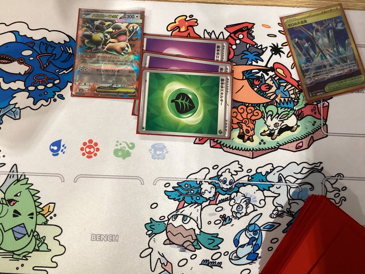 #ポケモンカード
ジムバトル 
【優勝】わどるでぃさん
【デッキ】テラスタルバレット
【コメント】ゲノムハックマシンガンコンボ耐えました
おめでとうございます🎉
#蔦屋書店熊本三年坂