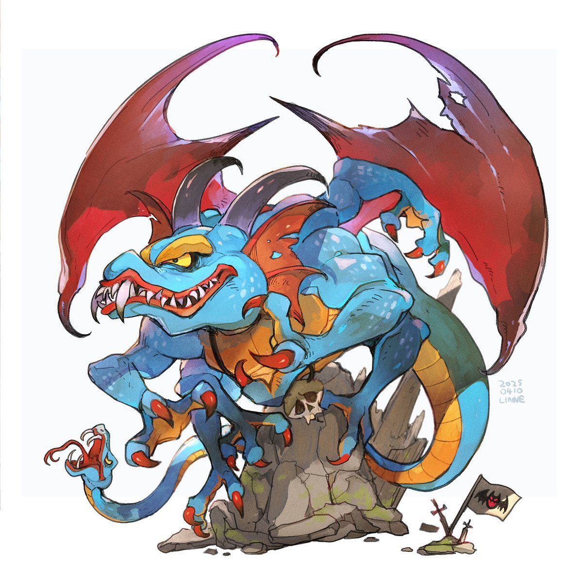 hld_doreko's tweet image. #2025自分が選ぶ今年の4枚 
今年も沢山見ていただきありがとうございました☺️
これからも好きな世界をのんびり描いていきます〜！₍Ꙭ̂₎✨