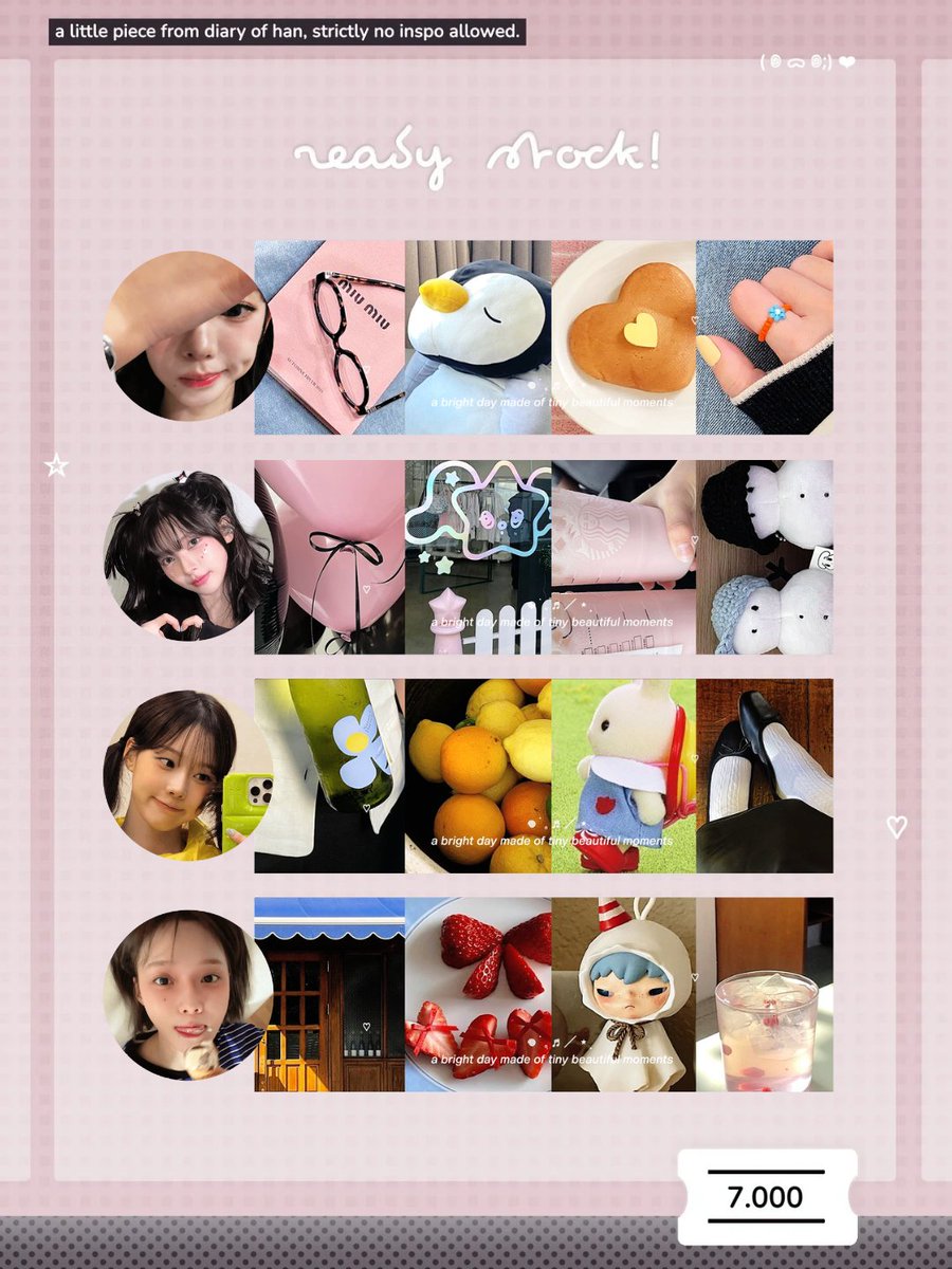 diary__of__han's tweet image. help repost please, thank you! 💭 (ゝ。∂)

halo semuanya :3 aku punya 24 layout ready stock girlgroup dengan harga 7.000/each yang bisa kalian jemput sekarang! kalau berminat bisa hubungi aku melalui DM yaaa, makaciw &amp;gt;___&amp;lt; ❤️‍🩹

#zonauang #zonaba