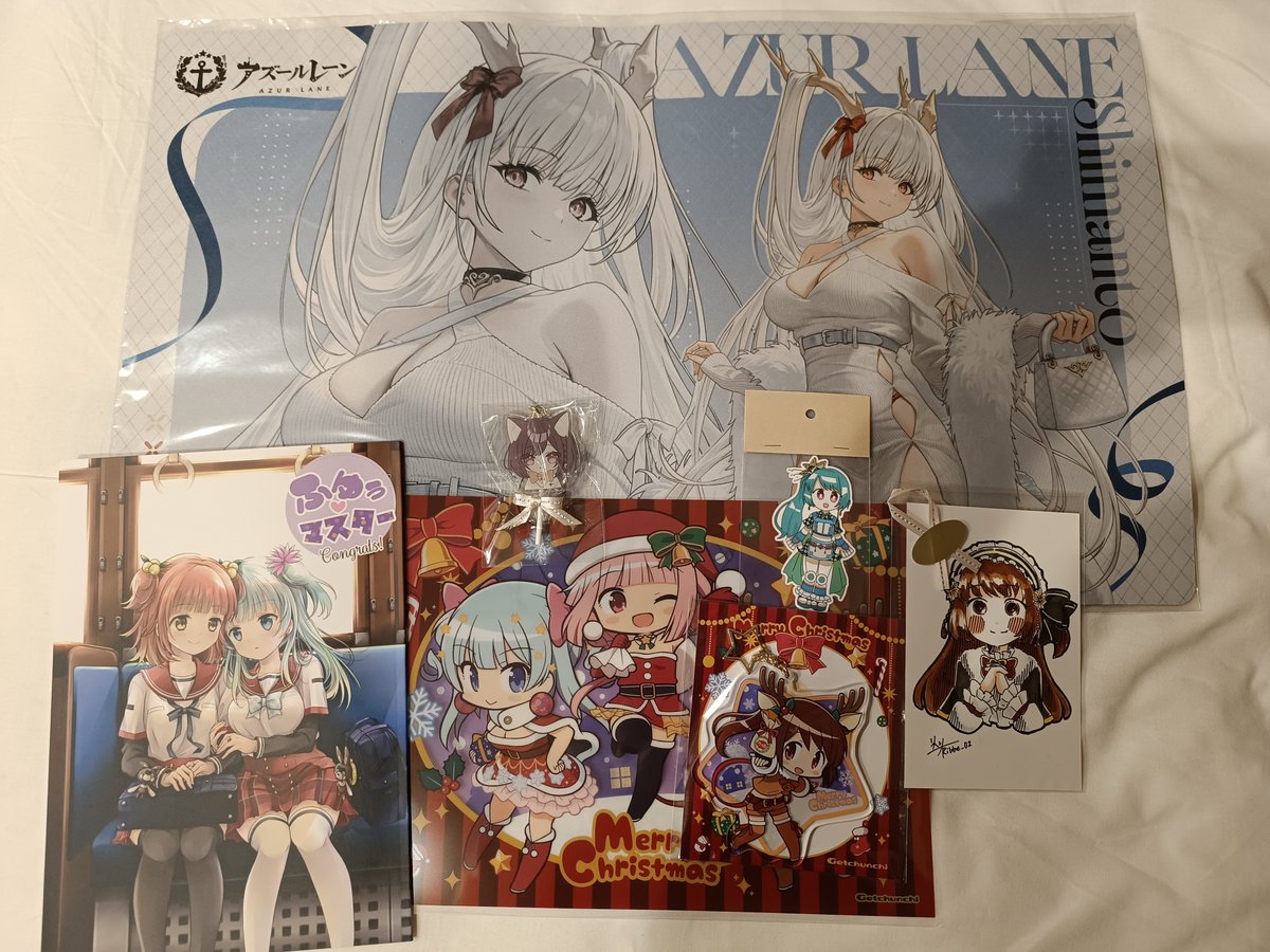 Comiket Day 1 Loot

Happy with the outcome 👍