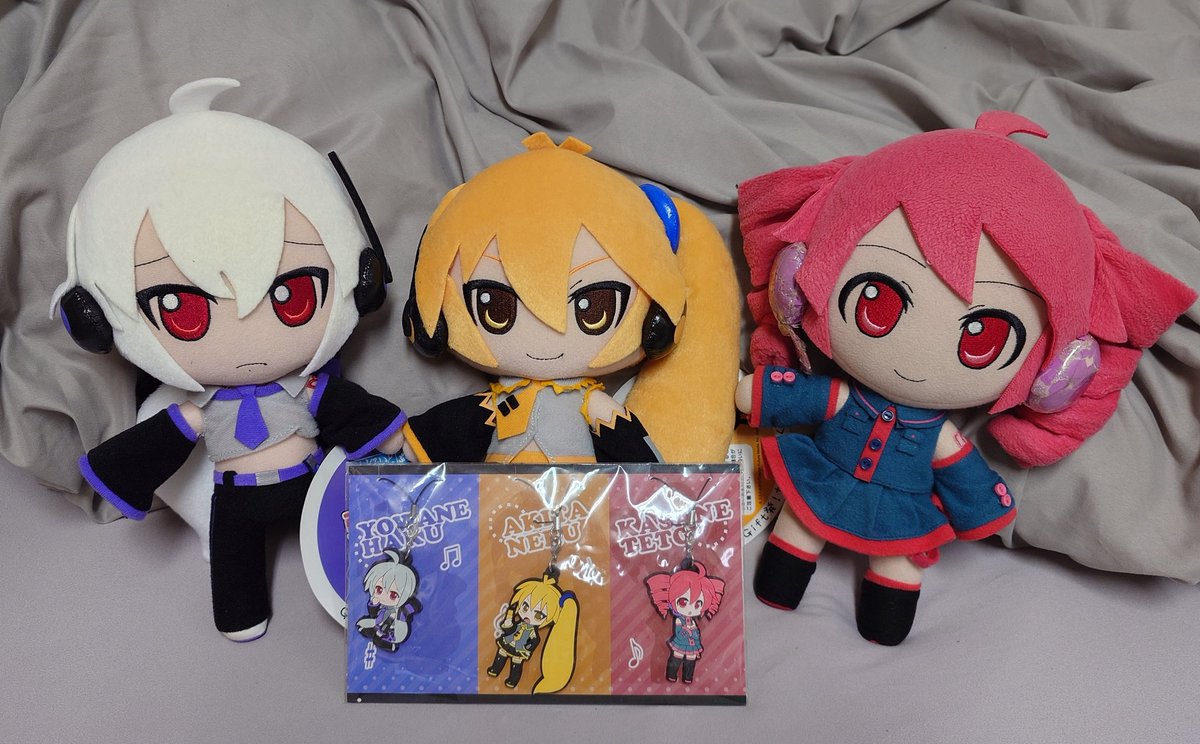 そういやこのスリーショット 今まで不思議と撮ってなかったので