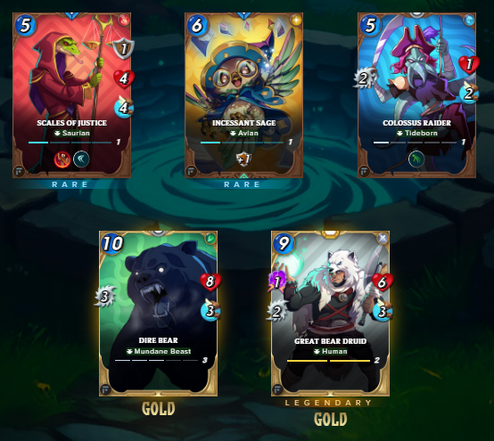 Play the Splinterlands Frontier Mode to get daily rewards like this. I got a legendary gold foil card!

#splinterlands #play2earn