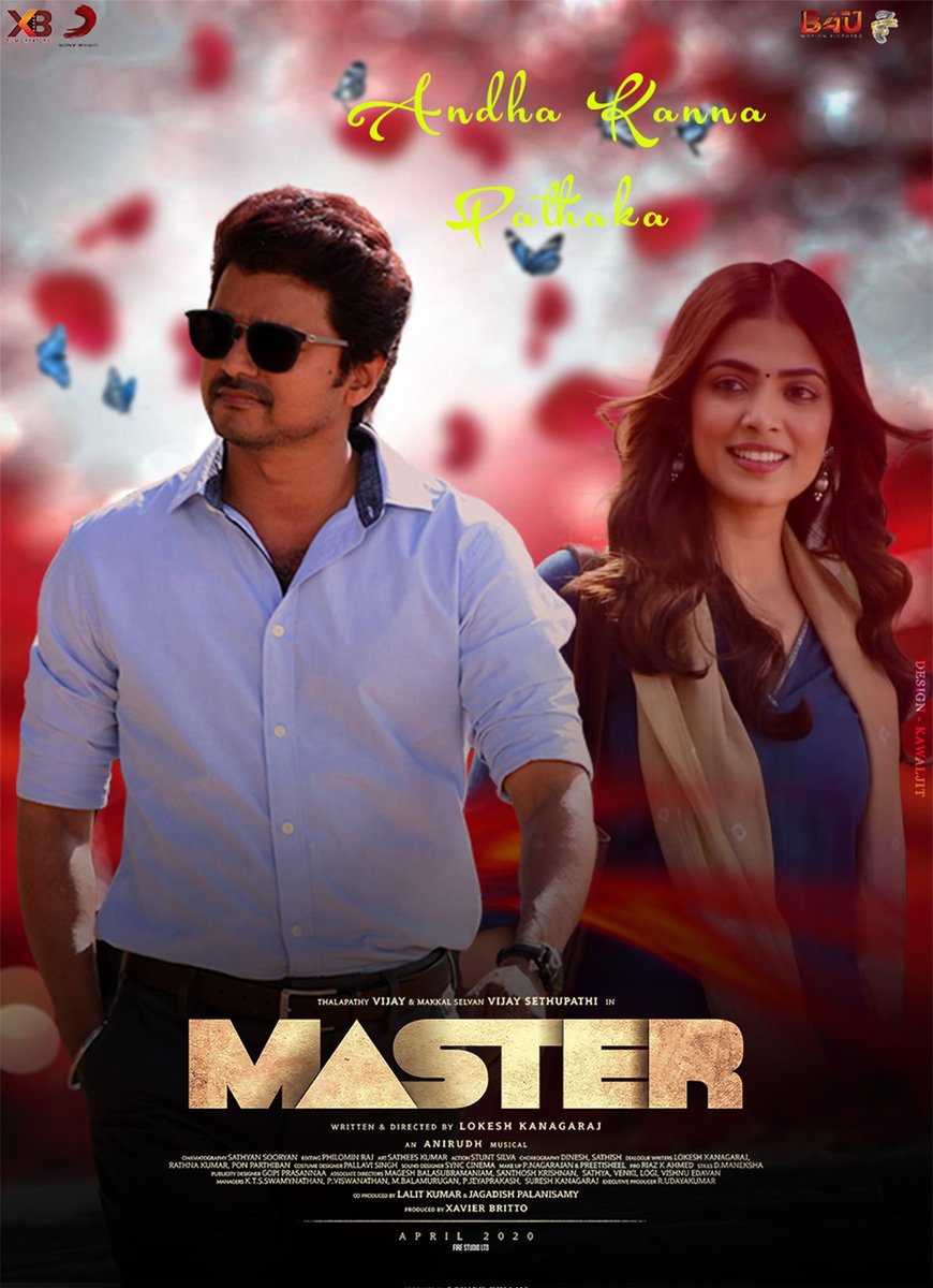 vaathipranu's tweet photo. Tried #Billa , #Bhagamathie , #Master & #Bahubali poster https://t.co/cGOitqzGlz