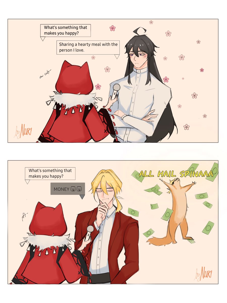 nuri_the_hell's tweet photo. 💸💸 ALL HAIL SPINAAA 💸💸

Here’s my entry for @sakrakura’s doodle contest -w-

#doodletoramsakra https://t.co/G8LHmVHodp