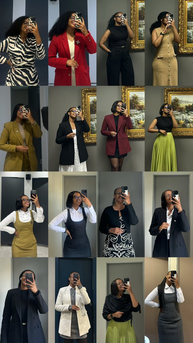 __reefa__'s tweet photo. Work outfits wrapped ✨ https://t.co/BT5I0BWVMw