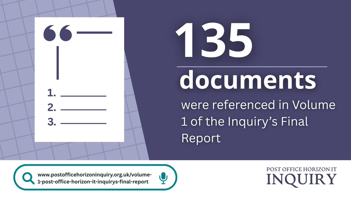 Post Office Horizon IT Inquiry tweet media