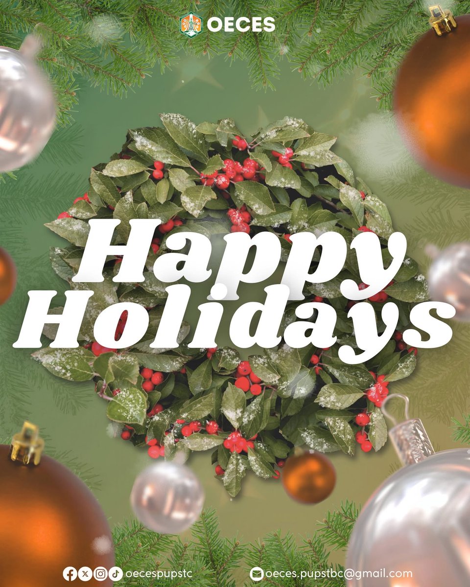 𝐻𝑜-𝒽𝑜-𝒽𝑜𝓁𝒾𝒹𝒶𝓎 𝓈𝑒𝒶𝓈𝑜𝓃 𝒽𝒶𝓈 𝒻𝒾𝓃𝒶𝓁𝓁𝓎 𝒶𝓇𝓇𝒾𝓋𝑒𝒹! ✨ Step away from the hustle and bustle of daily life and embrace the holidays. 𝐇𝐚𝐩𝐩𝐲 𝐇𝐨𝐥𝐢𝐝𝐚𝐲𝐬, 𝐎𝐄𝐂𝐄𝐒! 🌟🎁