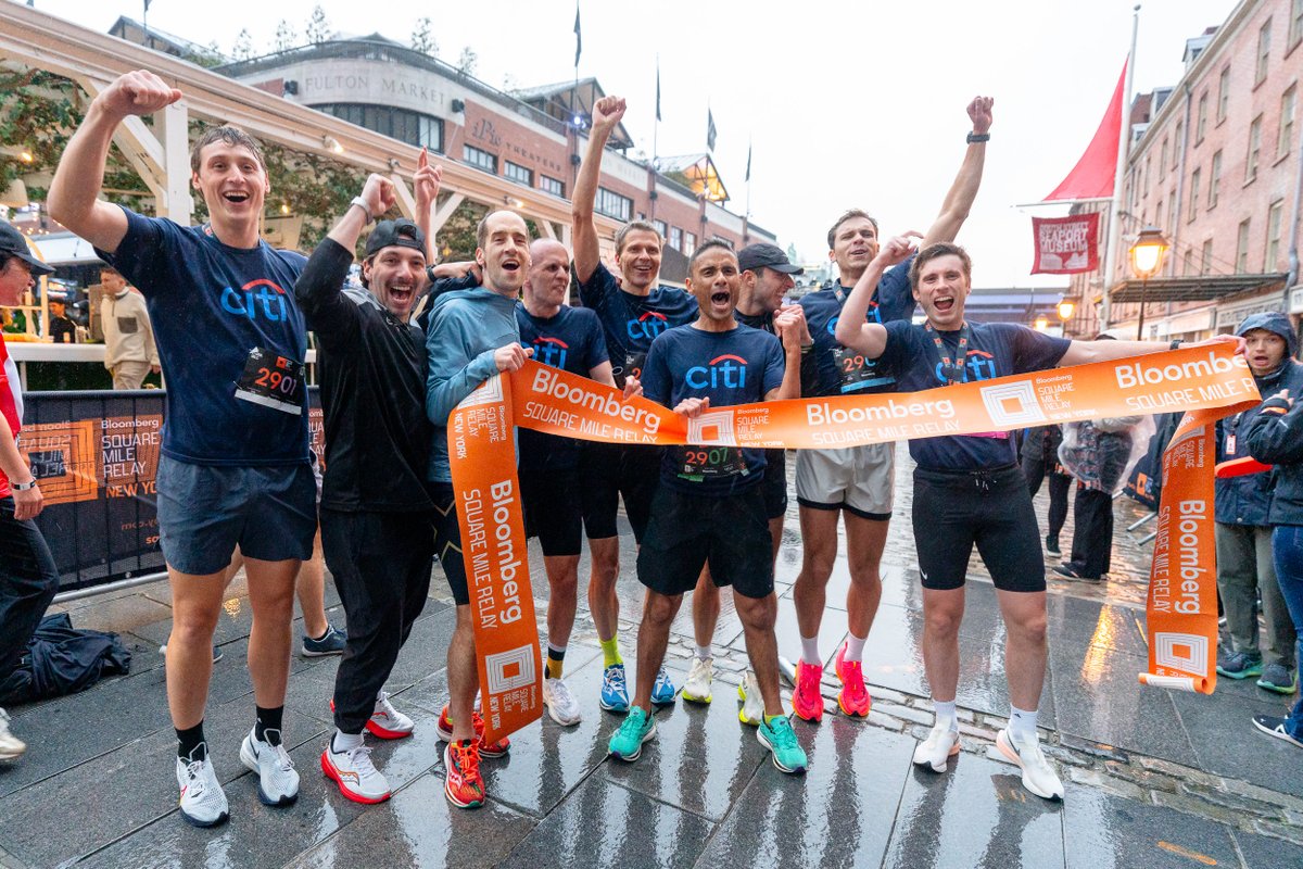 Bloomberg Square Mile Relay tweet media