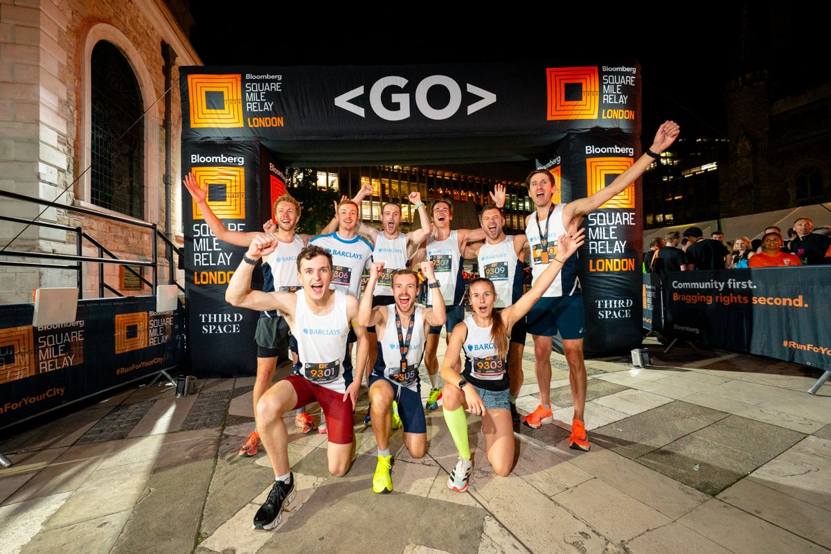 Bloomberg Square Mile Relay tweet media