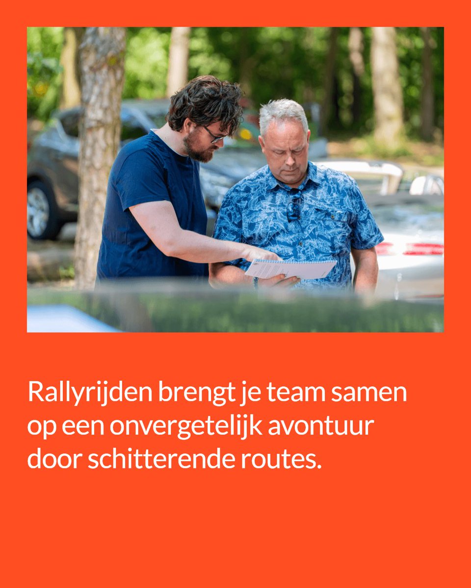 rallyevenement's tweet photo. Maak van jouw bedrijfsuitje een onvergetelijk avontuur met rallyrijden! Navigeer door prachtige routes in sportieve auto's, op maat voor jouw team. Versterk samenwerking en bouw blijvende herinneringen. Klaar om te rallyen? Laten we beginnen! https://t.co/YwbvhpbKjW