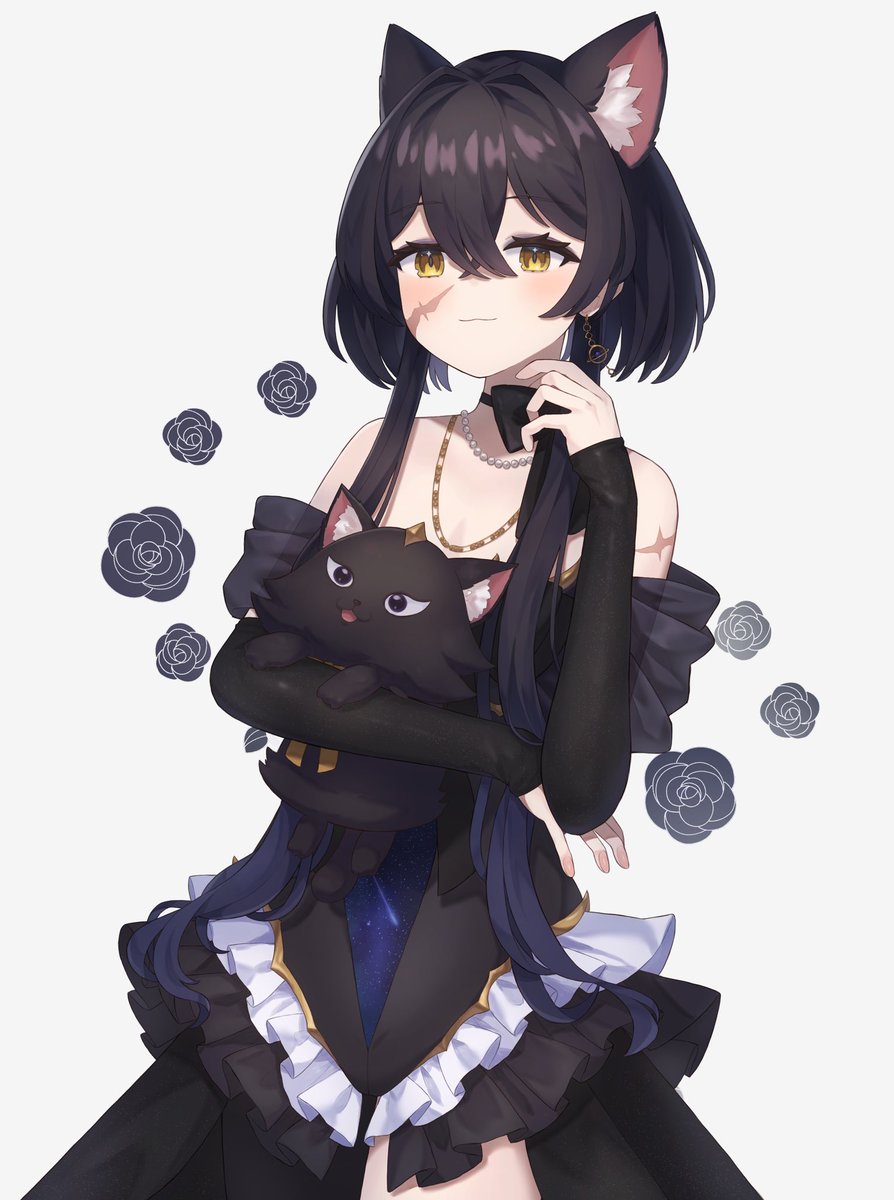 akatanotaki's tweet image. Commission work🐈‍⬛
#VGenComm