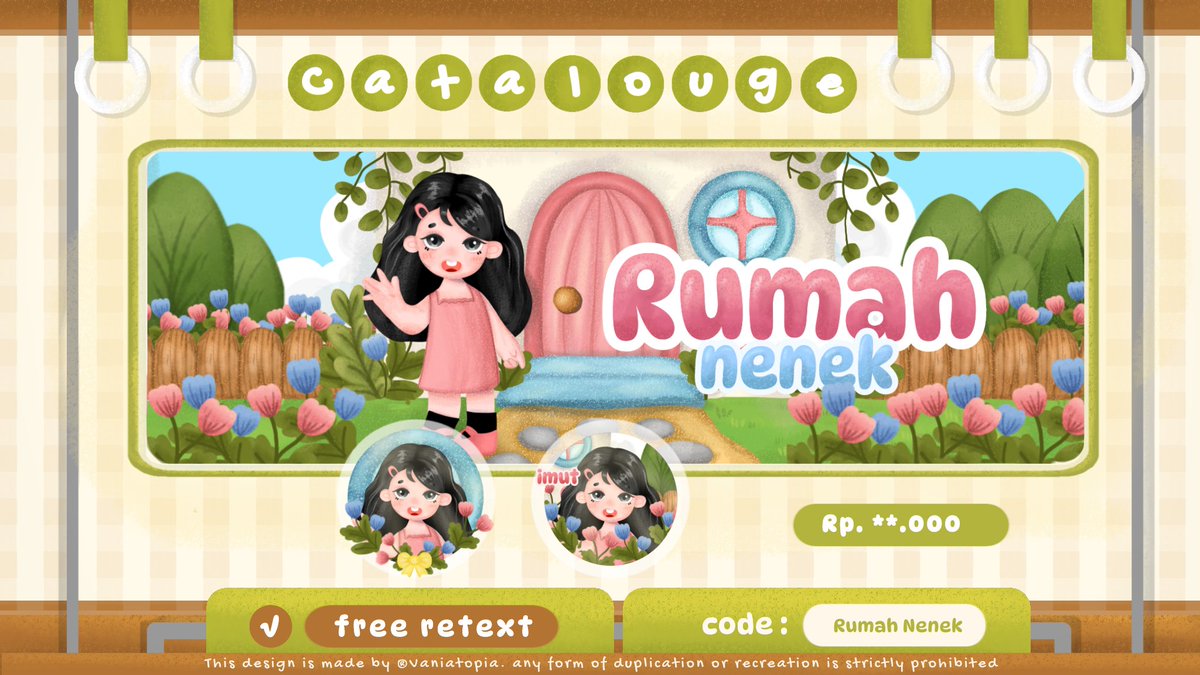 laicElll's tweet image. ｡𖦹 ₊˚ Helpp repostt plisst 🍡 

Thanks udah mau bantu repost, super duper love it! 🍅 So, kenalin nih anak baru icElll: “Rumah Nenek” 🏡🪴tolong ospekin ya man timun, kalau ada yang tidaa aman just slide ke DM aku yaa!!!

Thanks a bunch!🍄
#zonauang #zonaba