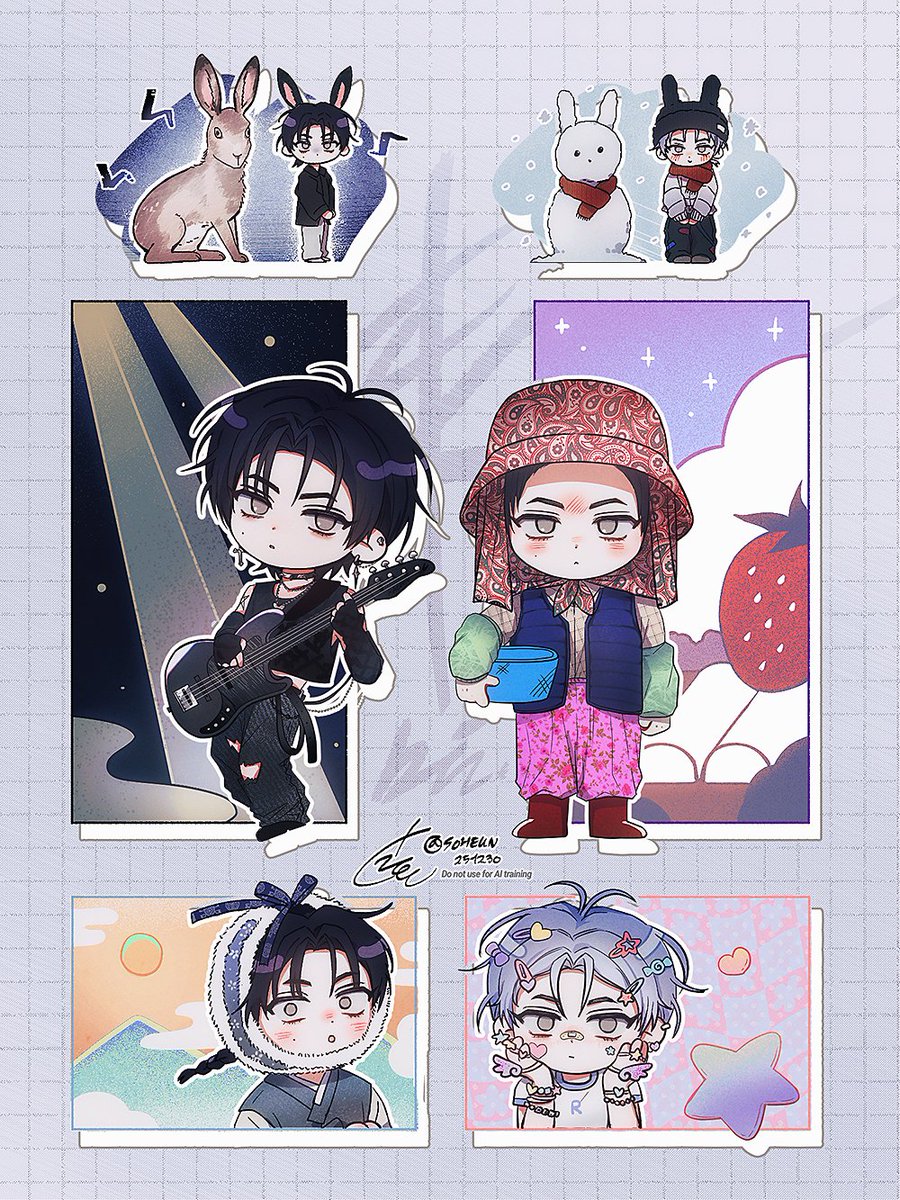 SOHEUN_'s tweet image. 래빈이 생일 리퀘스트🐰