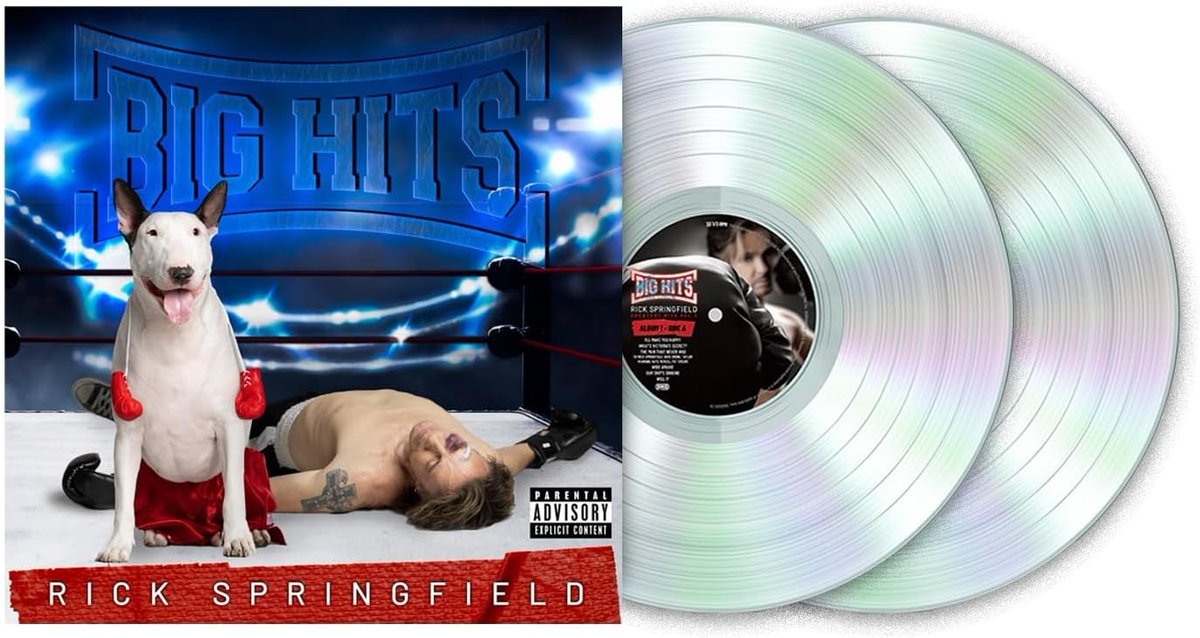 vinyldealuk's tweet image. #RickSpringfield - Big Hits: Rick Springfield's Greatest Hits, Vol. 2 [2LP] £20.59 (lowest) #ad amzn.to/3Ld0pja