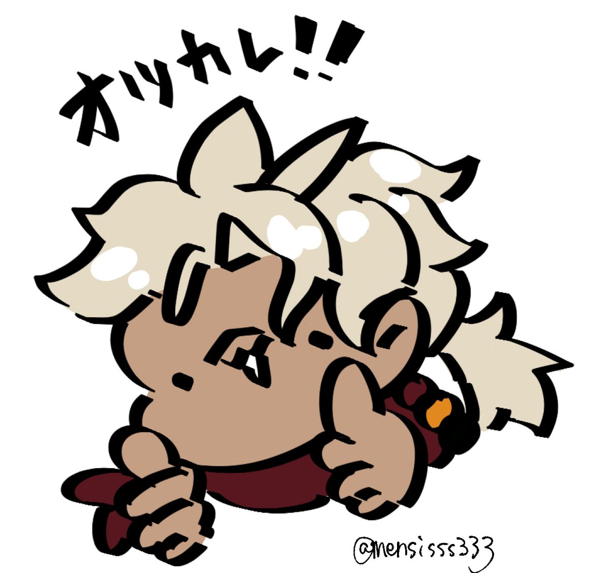 mensisss333's tweet image. ミニキャラ落描き✍️
#afkjourneyfanart