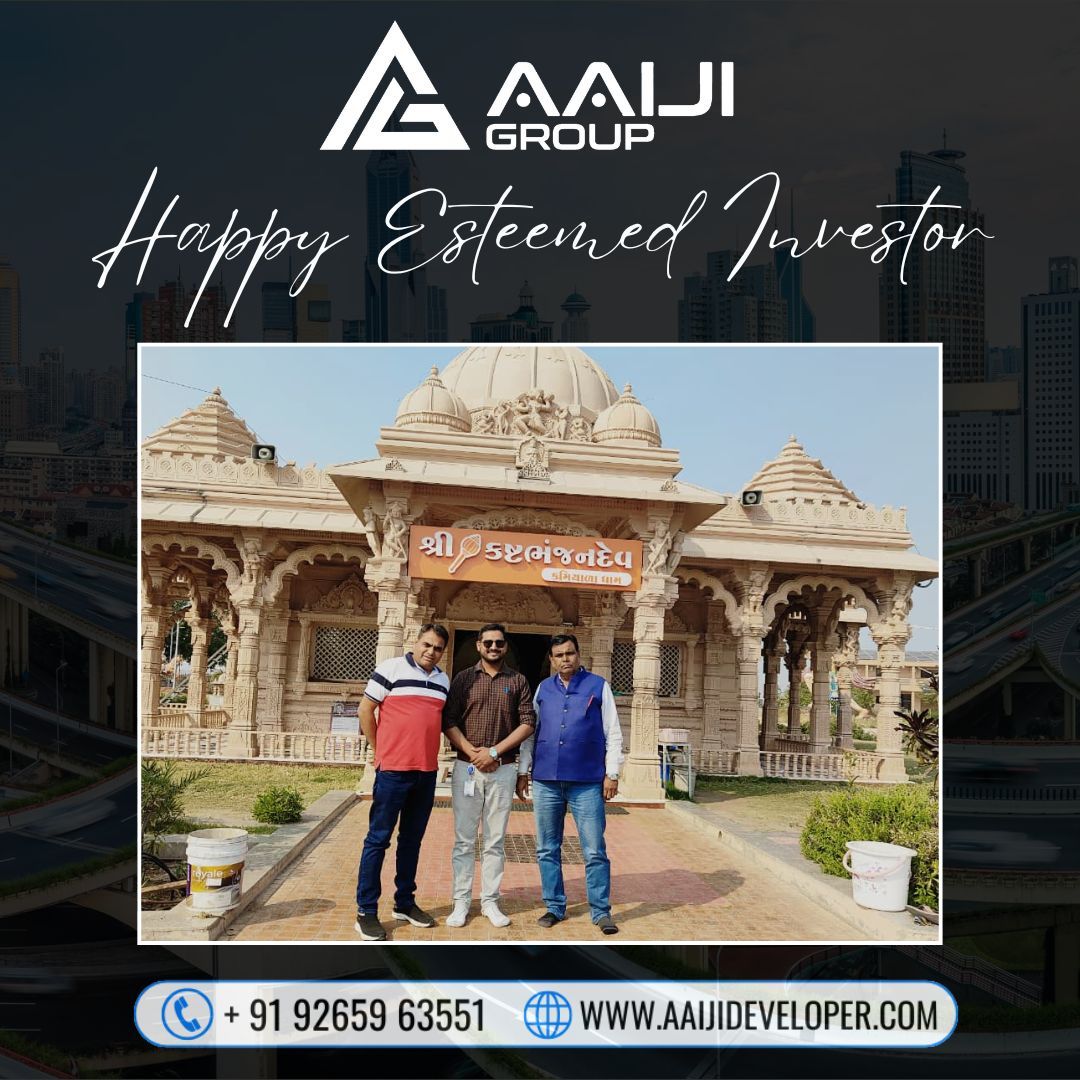 Aaijiinfraspace's tweet image. 🤩 Welcome to the #AaijiGroup Investor Family! 🤩

Your journey towards a secure &amp;amp; high-growth future begins here.
Own Premium Residential #Plots in India’s First Planned Smart City – #DholeraSIR.

📍 #Dholera SIR, Gujarat
📞 +91 92659 63551
🌐 Visit: aaijideveloper.com