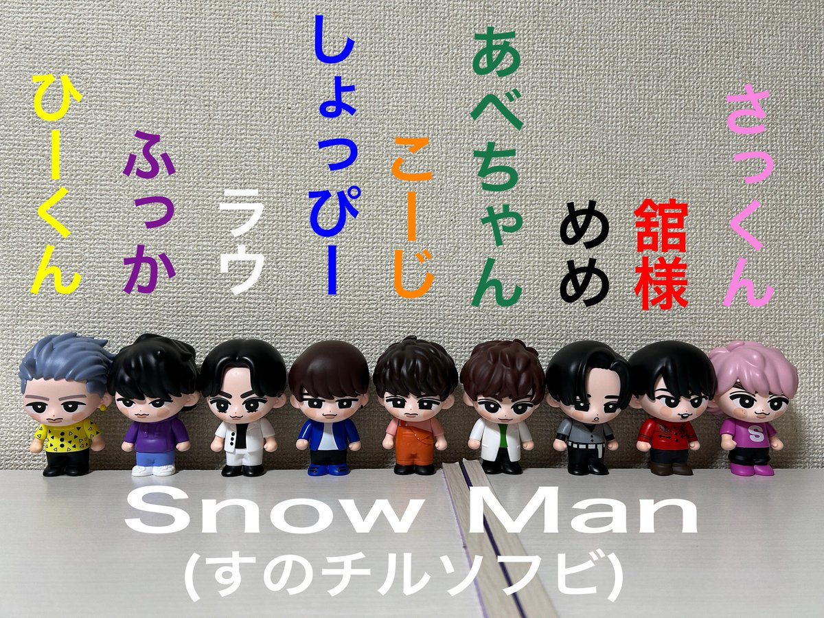 Snow Man Dome Tour 2025 - 2026 ON ♪ライブグッズ♪ すのチルソフビ