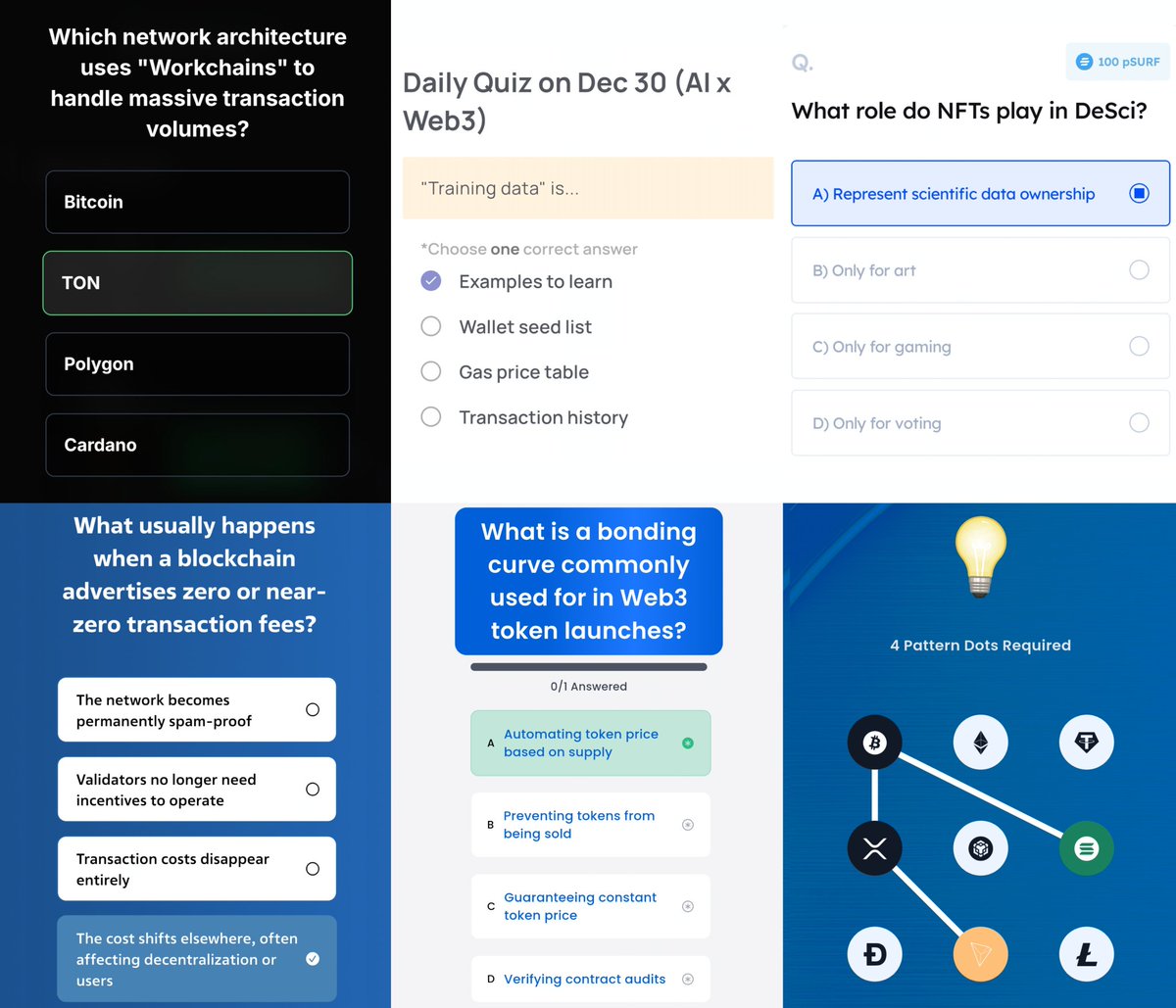 CryptoBetula's tweet photo. โก Crypto Quiz answers for today!
๐๏ธ Tuesday, 30.12.2025.
๐ณ Knovus: B
๐ด Xenea Wallet: A
๐๏ธ Marina Protocol: A
๐งฒ Spur Protocol: D
๐ Syntax Verse Quiz: A
๐ณ Syntax Verse Vault Pattern: 6-1-4-8
#SpurPro #SyntaxVerse #Xenea #MarinaProtocol #Knovus #OnChain #LearnAndEarn https://t.co/14WHfVaBA7