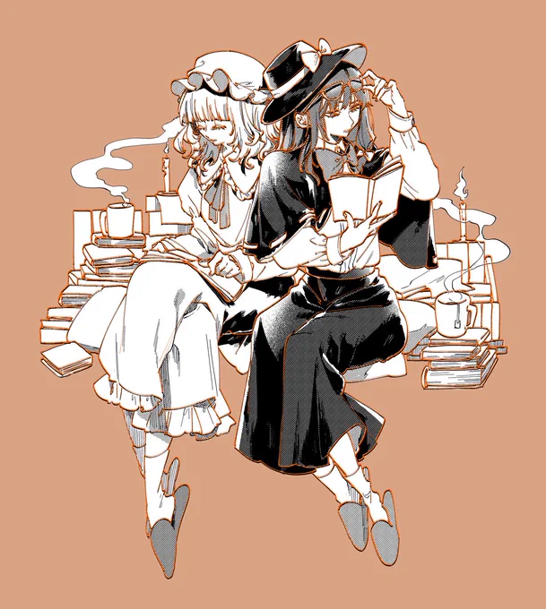 描き納めがこの絵になりそう 今年もたくさん見ていただきありがとうございました 明日コミケ行かれる方楽しんでくださいね、良いお年を!